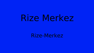 Rize Merkez Belediyesi, Rize Thumbnail