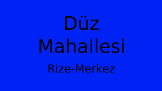 Düz Mahallesi Thumbnail