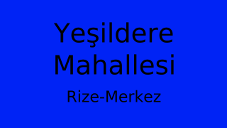 Yeşildere Mahallesi Thumbnail