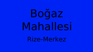 Boğaz Mahallesi Thumbnail