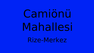 Camiönü Mahallesi Thumbnail