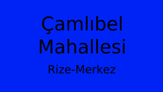 Çamlıbel Mahallesi Thumbnail