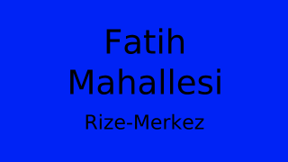 Fatih Mahallesi Thumbnail