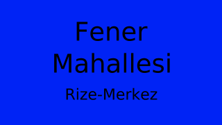Fener Mahallesi Thumbnail
