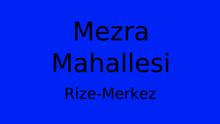 Mezra Mahallesi Thumbnail