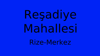 Reşadiye Mahallesi Thumbnail