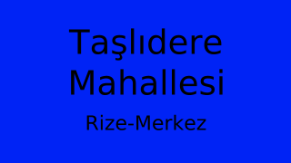 Taşlıdere Mahallesi Thumbnail