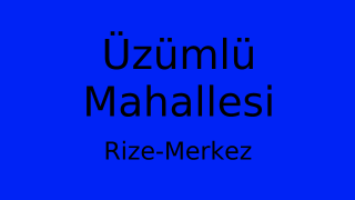 Üzümlü Mahallesi Thumbnail