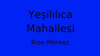 Yeşilılıca Mahallesi Thumbnail