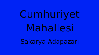 Cumhuriyet Mahallesi Thumbnail
