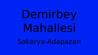 Demirbey Mahallesi Thumbnail