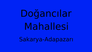 Doğancılar Mahallesi Thumbnail