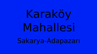 Karaköy Mahallesi Thumbnail