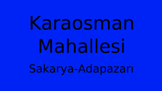 Karaosman Mahallesi Thumbnail