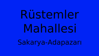 Rüstemler Mahallesi Thumbnail