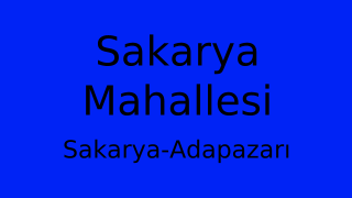 Sakarya Mahallesi Thumbnail