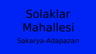 Solaklar Mahallesi Thumbnail