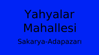 Yahyalar Mahallesi Thumbnail