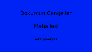 Dokurcun Çengeller Mahallesi Thumbnail