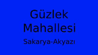 Güzlek Mahallesi Thumbnail