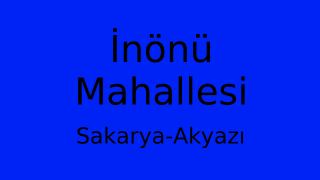 İnönü Mahallesi Thumbnail