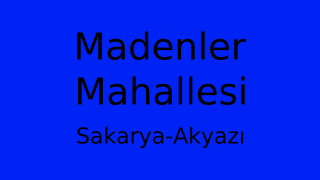 Madenler Mahallesi Thumbnail