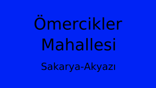 Ömercikler Mahallesi Thumbnail