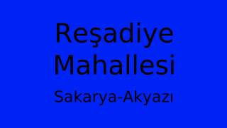 Reşadiye Mahallesi Thumbnail