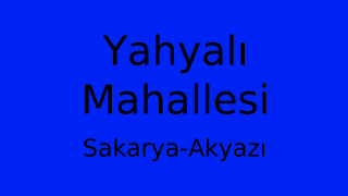 Yahyalı Mahallesi Thumbnail