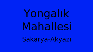 Yongalık Mahallesi Thumbnail