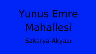 Yunus Emre Mahallesi Thumbnail