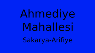 Ahmediye Mahallesi Thumbnail