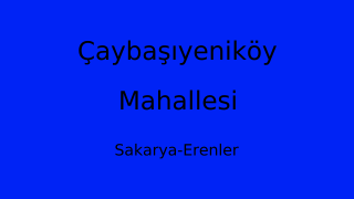 Çaybaşıyeniköy Mahallesi Thumbnail