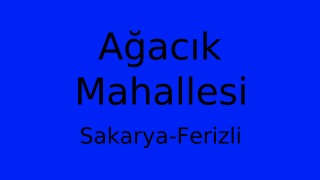 Ağacık Mahallesi Thumbnail