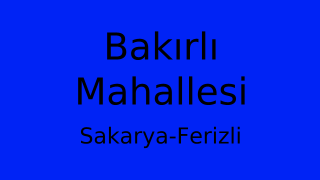 Bakırlı Mahallesi Thumbnail