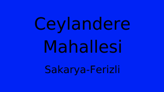 Ceylandere Mahallesi Thumbnail