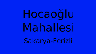 Hocaoğlu Mahallesi Thumbnail