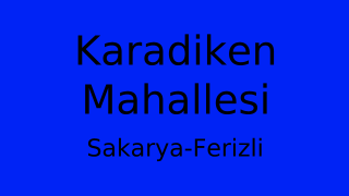 Karadiken Mahallesi Thumbnail