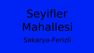 Seyifler Mahallesi Thumbnail