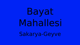 Bayat Mahallesi Thumbnail