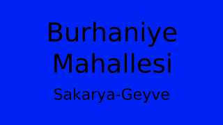 Burhaniye Mahallesi Thumbnail