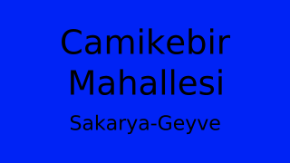 Camikebir Mahallesi Thumbnail