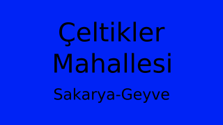 Çeltikler Mahallesi Thumbnail