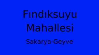 Fındıksuyu Mahallesi Thumbnail