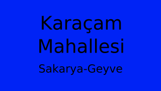 Karaçam Mahallesi Thumbnail