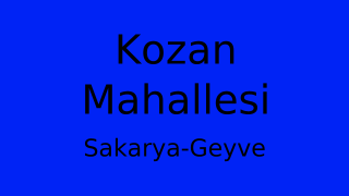 Kozan Mahallesi Thumbnail