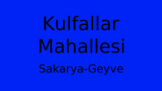 Kulfallar Mahallesi Thumbnail