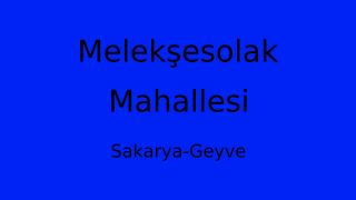 Melekşesolak Mahallesi Thumbnail