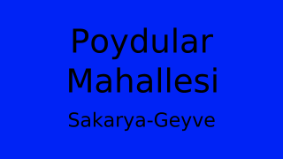 Poydular Mahallesi Thumbnail