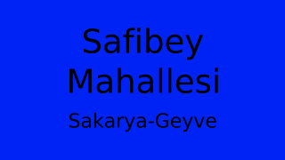 Safibey Mahallesi Thumbnail
